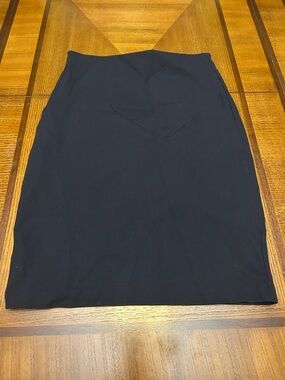 Philosophy Sleek Navy Pencil Skirt